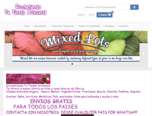 Tablet Screenshot of crochetienda.yarnshopping.com